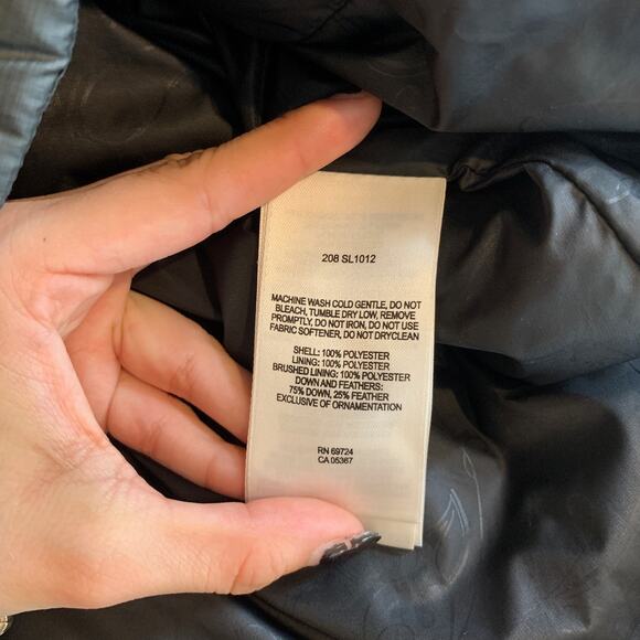 Columbia Vest Women L Large Gray Titanium Tech Interchange Down Insulated Zip Up - Picture 7 of 12